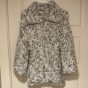 Vertigo Paris Chunky Knit Cardigan Sweater